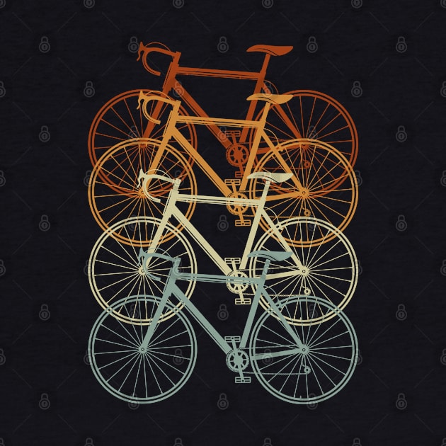 Retro Bicycle by ShirtsShirtsndmoreShirts